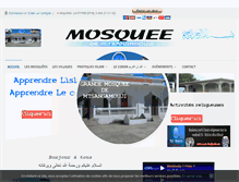 Tablet Screenshot of mosquee-mtsangamouji.org